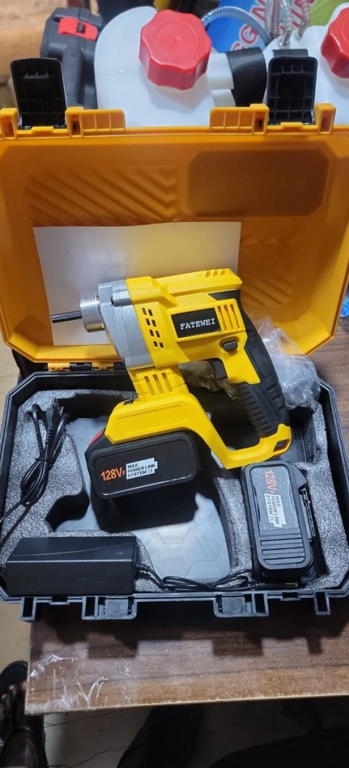 FATEWEI 128VF Cordless Concrete Vibrator Set